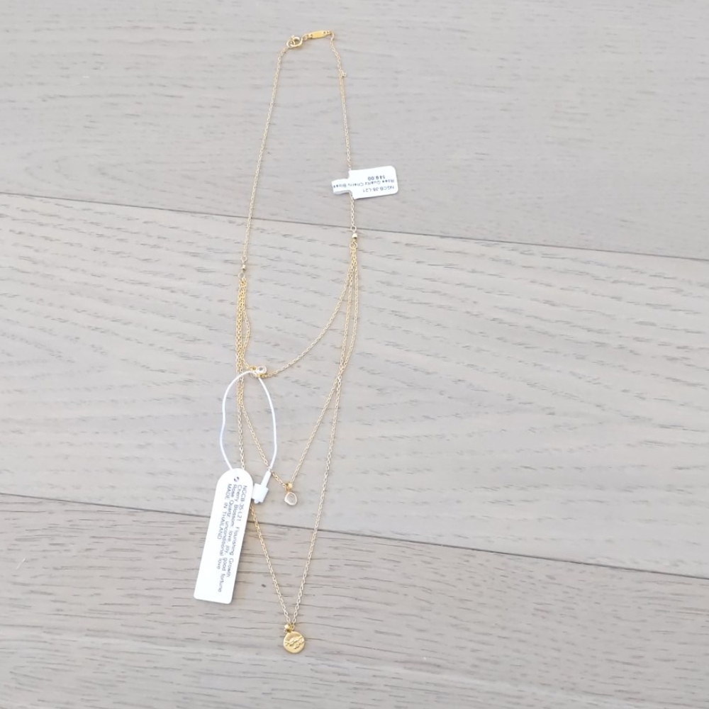 Satya cherry blossom necklace NWT